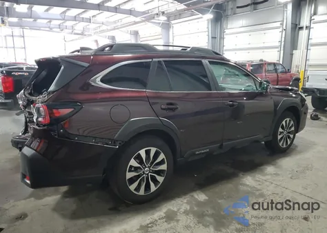 2025 Subaru Outback Limited from USA, damaged, VIN 4S4BTANC9S3199197